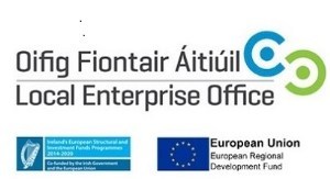 Local Enterprise Office, European Regional Development Fund and European Union